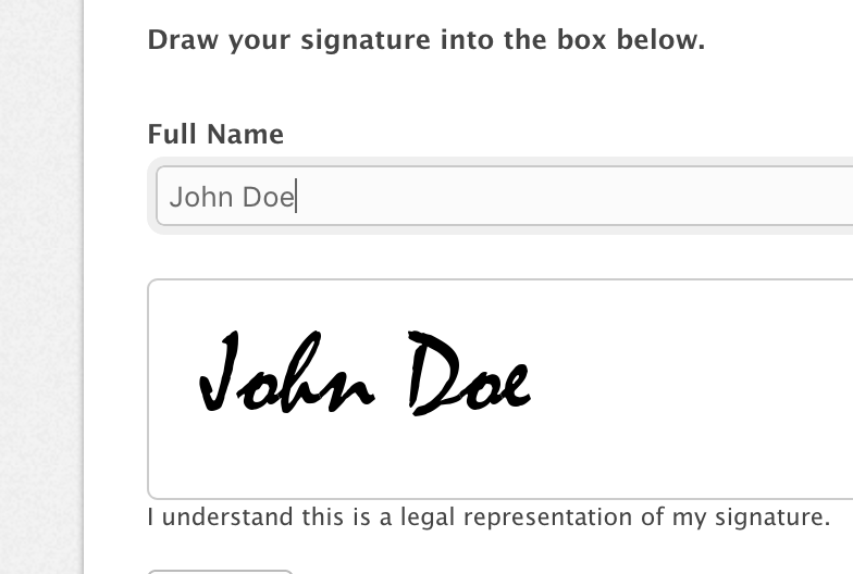New Signature Field